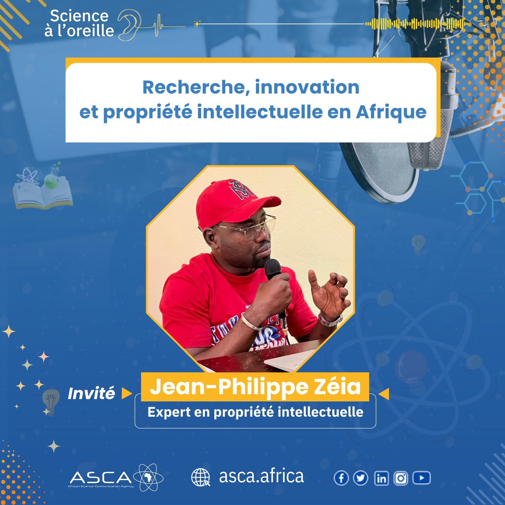 Science à l'oreille 13 recherche innovation Propriété intellectuelle